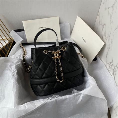 chanel drawstring bag 2020